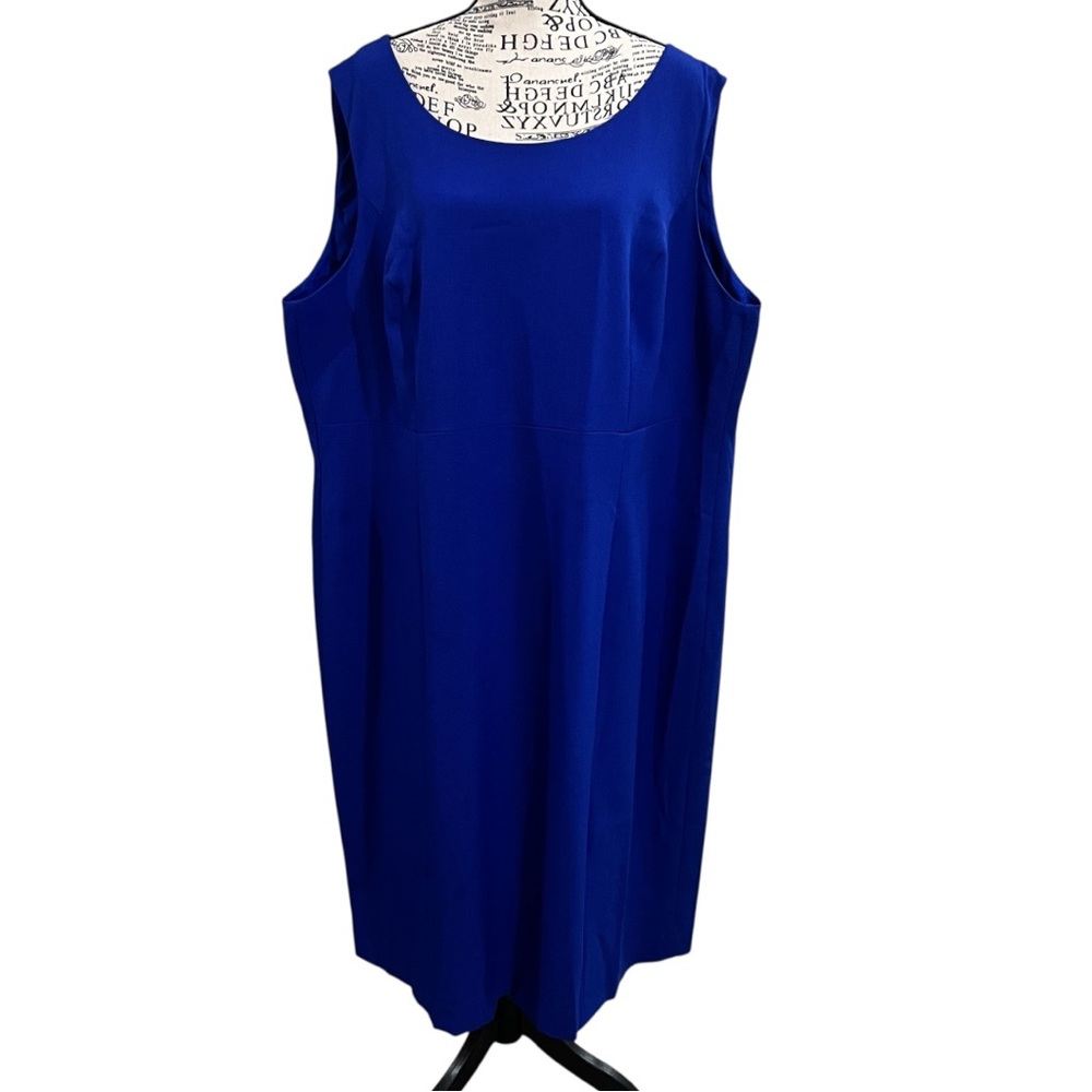 Kasper Royal Blue Sleeveless‎ Dress